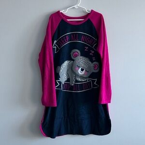 Wonder Nation Sleeping Koala Pajamas Size Large (10/12)